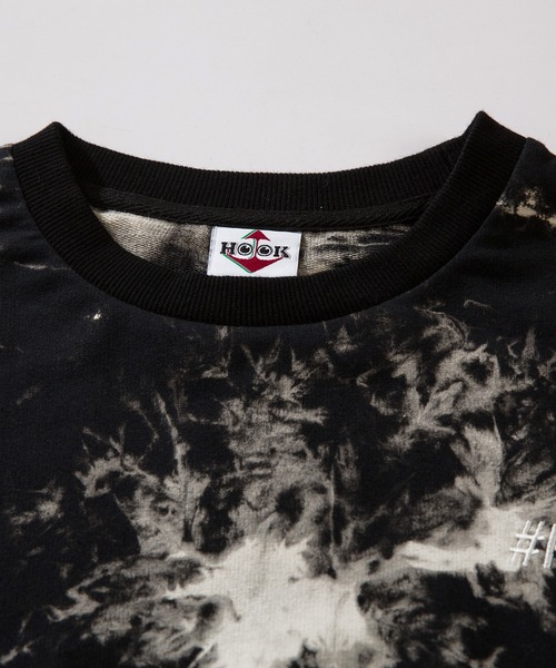 HOOK(フック)の「HOOK -original- タイダイ染めスウェット(スウェット・メンズ・ブラック/カーキ/ホワイト・M/XL/L)」の14枚目の写真