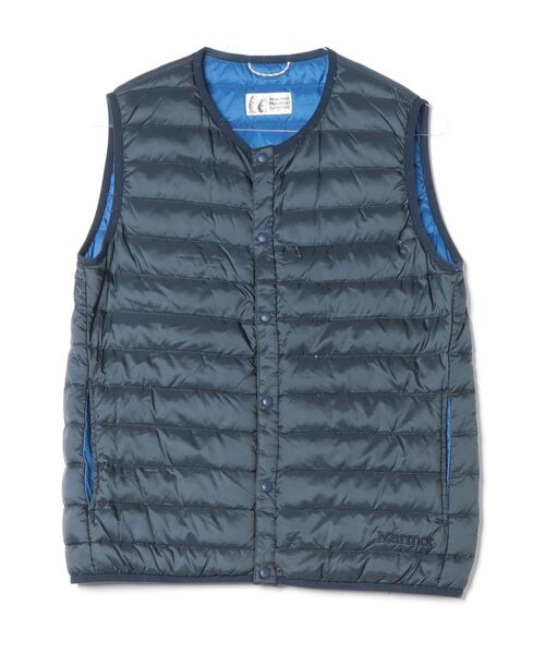 テイトMarmot ダウンベスト グリーン＆グリーン格子柄 リバーシブル 楽天市場】マーモット ダウンベスト レディースの通販