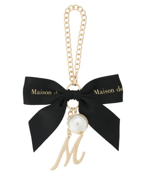 Maison de FLEUR(メゾンドフルール)の「イニシャルリボンチャーム(チャーム・レディース・K/L/M/N/G/I/R/Y/C/D/E/F/S/T/A/H/J・FREE)」の12枚目の写真