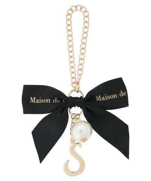 Maison de FLEUR(メゾンドフルール)の「イニシャルリボンチャーム(チャーム・レディース・K/L/M/N/G/I/R/Y/C/D/E/F/S/T/A/H/J・FREE)」の15枚目の写真