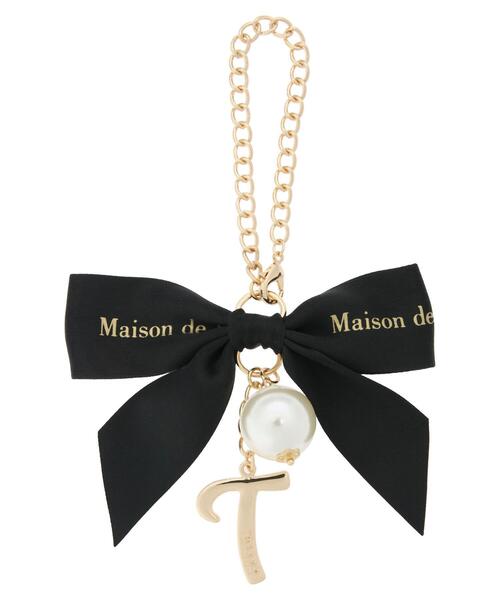 Maison de FLEUR(メゾンドフルール)の「イニシャルリボンチャーム(チャーム・レディース・K/L/M/N/G/I/R/Y/C/D/E/F/S/T/A/H/J・FREE)」の16枚目の写真
