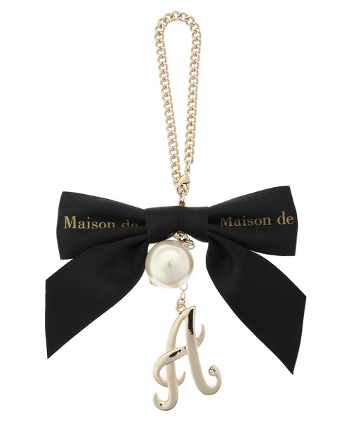 Maison de FLEUR(メゾンドフルール)の「イニシャルリボンチャーム(チャーム・レディース・K/L/M/N/G/I/R/Y/C/D/E/F/S/T/A/H/J・FREE)」の19枚目の写真