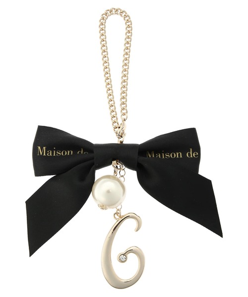 Maison de FLEUR(メゾンドフルール)の「イニシャルリボンチャーム(チャーム・レディース・K/L/M/N/G/I/R/Y/C/D/E/F/S/T/A/H/J・FREE)」の20枚目の写真