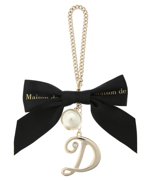 Maison de FLEUR(メゾンドフルール)の「イニシャルリボンチャーム(チャーム・レディース・K/L/M/N/G/I/R/Y/C/D/E/F/S/T/A/H/J・FREE)」の21枚目の写真