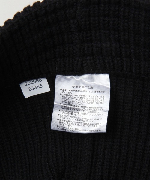 NEW ERA（ニューエラ）の「【NEW ERA】ワンポイント刺繍/ニットバケットハット（ハット・メンズ・ブラック・FREE）」の7枚目の写真