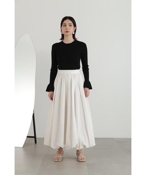 nagonstans ライトシェルタフタバルーンスカート ナイロンタフタバルーンスカート