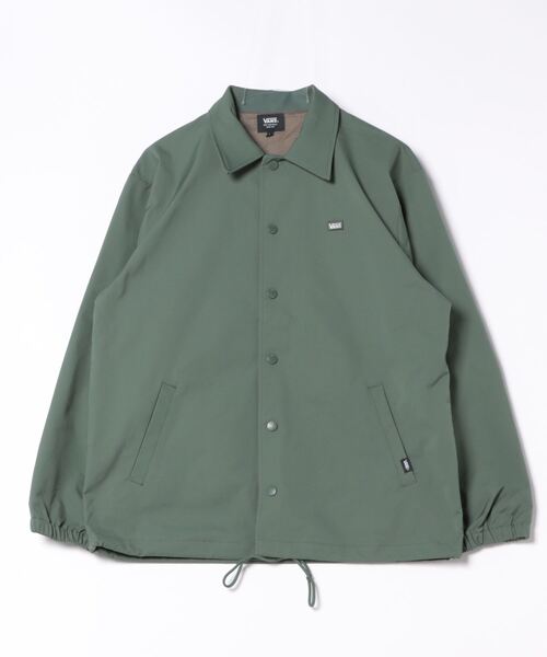 VANS(バンズ)の「VANS ヴァンズ M EMBOSS COACH JKT アウター 124R1090800 ABC-MART限定 SAGE(その他アウター・メンズ・グリーン・MEDIUM/LARGE/X-LARGE)」の1枚目の写真