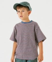 Smoothy Multi border Tee / スムージー マルチボーダーTシャツ