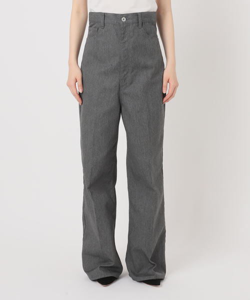 AP STUDIO(エーピーストゥディオ)の「エンパイアラインパンツ(スラックス・レディース・チャコールグレー・36/38)」の16枚目の写真