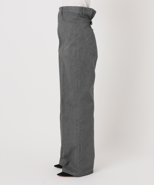 AP STUDIO(エーピーストゥディオ)の「エンパイアラインパンツ(スラックス・レディース・チャコールグレー・36/38)」の17枚目の写真