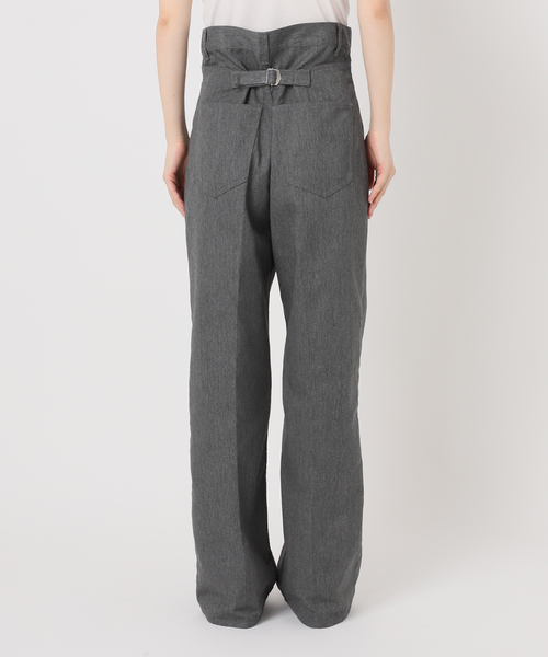 AP STUDIO(エーピーストゥディオ)の「エンパイアラインパンツ(スラックス・レディース・チャコールグレー・36/38)」の12枚目の写真