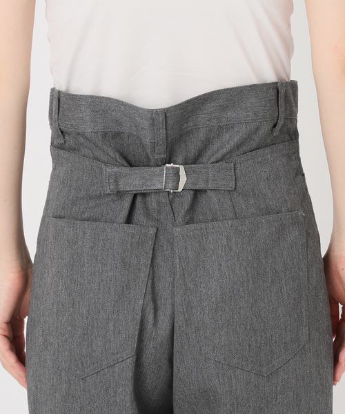 AP STUDIO(エーピーストゥディオ)の「エンパイアラインパンツ(スラックス・レディース・チャコールグレー・36/38)」の6枚目の写真