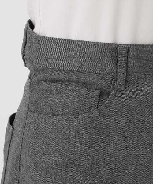 AP STUDIO(エーピーストゥディオ)の「エンパイアラインパンツ(スラックス・レディース・チャコールグレー・36/38)」の10枚目の写真
