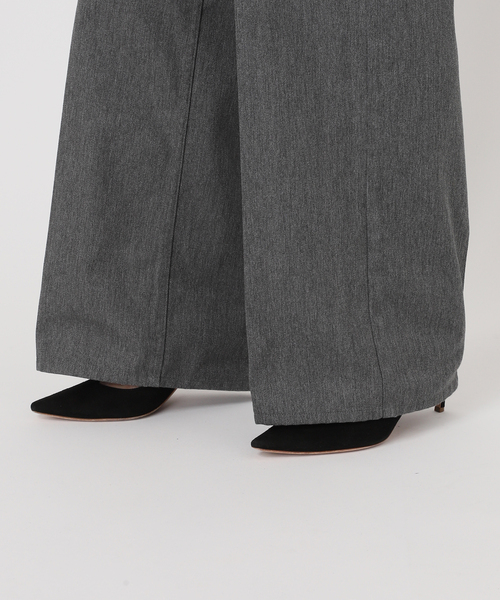 AP STUDIO(エーピーストゥディオ)の「エンパイアラインパンツ(スラックス・レディース・チャコールグレー・36/38)」の11枚目の写真