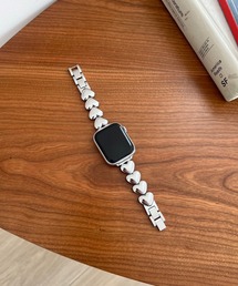AppleWatchステンレスハートバンド 111883