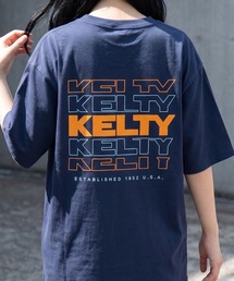 【KELTY】バックタイポロゴS/STシャツ KE25113014 KE26113014