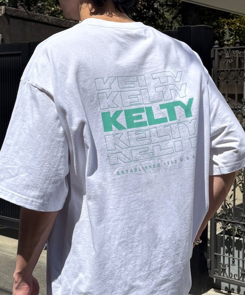 KELTY（ケルティ）の「【KELTY】バックタイポロゴS/STシャツ KE25113014（Tシャツ/カットソー・レディース・ブラック/ベージュ/ホワイト/ベージュ系2/ホワイト系その他2/ブラック系その他2/ネイビー/グレー・M/L/S/XL）」の3枚目の写真