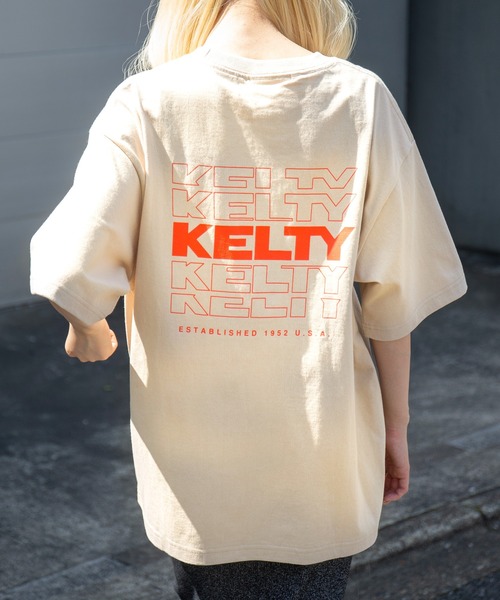 KELTY（ケルティ）の「【KELTY】バックタイポロゴS/STシャツ KE25113014（Tシャツ/カットソー・レディース・ブラック/ベージュ/ホワイト/ベージュ系2/ホワイト系その他2/ブラック系その他2/ネイビー/グレー・M/L/S/XL）」の22枚目の写真