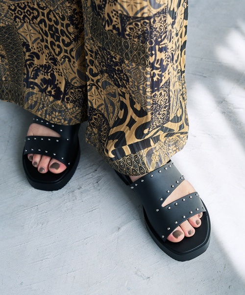 LE TALON（ルタロン）の「【TEMPERATE/テンパレイト】ISSAC STUDSサンダル（サンダル・レディース・その他/ブラック・40/38/36）」の16枚目の写真