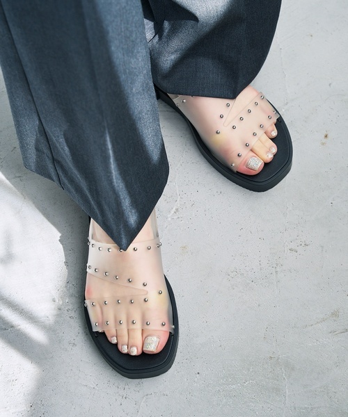 LE TALON（ルタロン）の「【TEMPERATE/テンパレイト】ISSAC STUDSサンダル（サンダル・レディース・その他/ブラック・40/38/36）」の17枚目の写真