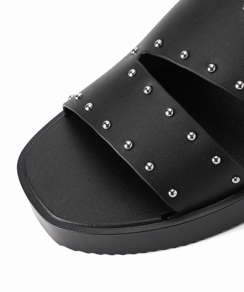 LE TALON（ルタロン）の「【TEMPERATE/テンパレイト】ISSAC STUDSサンダル（サンダル・レディース・その他/ブラック・40/38/36）」の4枚目の写真