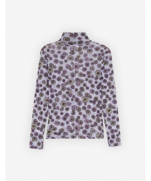 Maison Kitsune(メゾンキツネ)の「FLOATING FLOWERS MESH HIGH NECK TOP(その他トップス・レディース・マルチ・S)」の6枚目の写真
