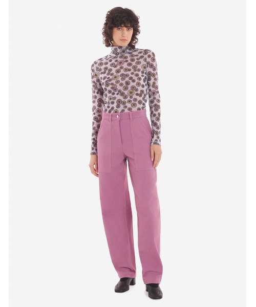 Maison Kitsune(メゾンキツネ)の「FLOATING FLOWERS MESH HIGH NECK TOP(その他トップス・レディース・マルチ・S)」の5枚目の写真