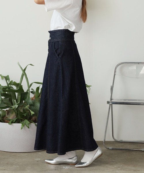 スカート デニム SOMETHING/サムシング SO TLEB SKIRT スカート レディース