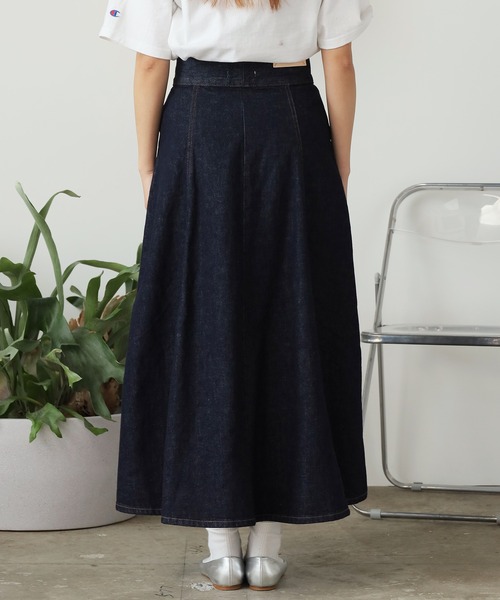 SOMETHING/サムシング SO TLEB SKIRT スカート FREAK'S STORE デニムスカート SOMETHING × STORE/サムシング