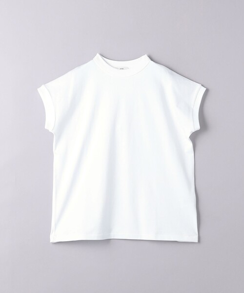 ATON(エイトン)の「<ATON>AIR OVER カットソー(Tシャツ/カットソー・レディース・ホワイト/ブラック・1)」の9枚目の写真