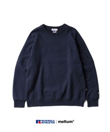 【販売終了】×RUSSELL ATHLETIC "HIGH COTTON" CAP SHOULDER SWEATSHIRT
