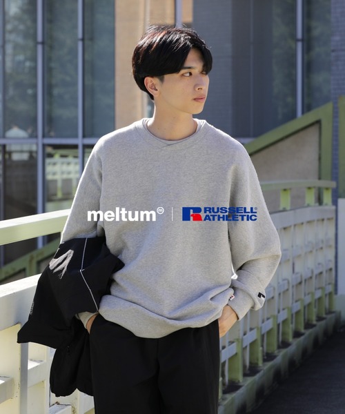 meltum（メルタム）の「【販売終了】×RUSSELL ATHLETIC "HIGH COTTON" CAP SHOULDER SWEATSHIRT（スウェット・メンズ・ナチュラル/グレー/ブラック/ネイビー・X-LARGE/LARGE/MEDIUM）」の11枚目の写真