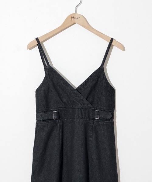 flower（フラワー）の「カシュクールデニムワンピース（ワンピース・レディース・ブルー/ブラック・FREE）」の20枚目の写真