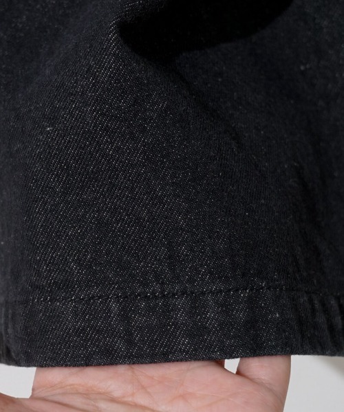 flower（フラワー）の「カシュクールデニムワンピース（ワンピース・レディース・ブルー/ブラック・FREE）」の14枚目の写真