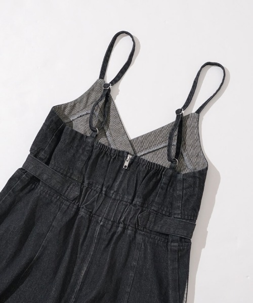 flower（フラワー）の「カシュクールデニムワンピース（ワンピース・レディース・ブルー/ブラック・FREE）」の15枚目の写真