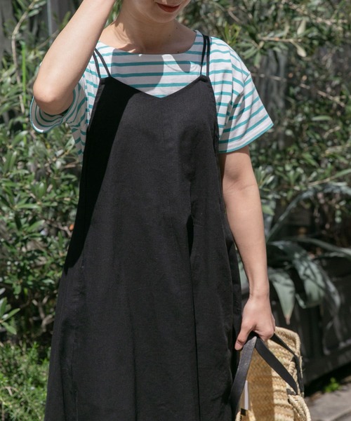 FORK&SPOON(フォークアンドスプーン)の「FORK&SPOON ボートネックボーダーショートスリーブ(Tシャツ/カットソー・レディース・ブルー系その他/グリーン系その他/グレー系その他/ホワイト系その他・1)」の13枚目の写真