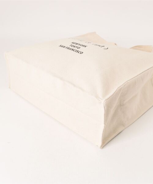 Mark Gonzales(マーク・ゴンザレス)の「【Mark Gonzales】ゴンバト マチ付きトートバッグ(トートバッグ・メンズ・ブラック/ホワイト系その他・フリー)」の4枚目の写真