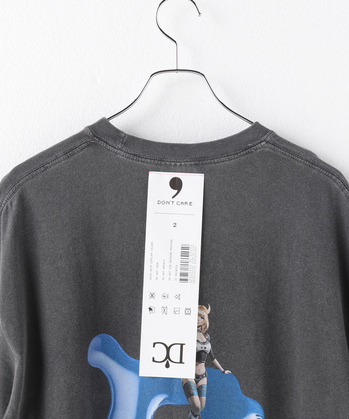 JOINT WORKS（ジョイントワークス）の「DON`T CARE DC-GT011（Tシャツ/カットソー・メンズ・ブラック・2）」の7枚目の写真