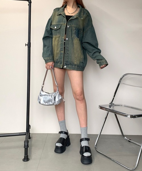 non-hedge(ノンヘッジ)の「バックリボンモチーフソックス(ソックス/靴下・レディース・ブラック/ホワイト/グレー・FREE)」の4枚目の写真