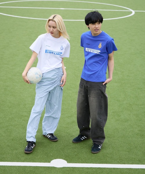 3.3 Field Trip （3.3フィールドトリップ）の「3.3 Field Trip／ナイロンスカパンSET（カーゴパンツ・レディース・ブルー/ブラック・FREE）」の4枚目の写真