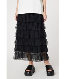 RODEO CROWNS WIDE BOWL | チュール ティアードスカート(スカート)