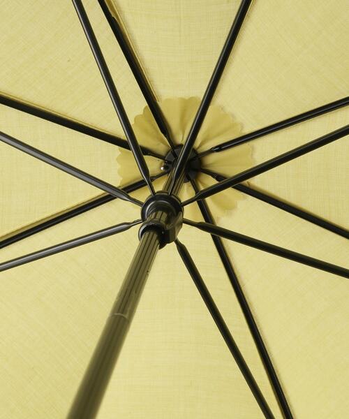 SHOO・LA・RUE（シューラルー）の「【長傘/because】スカラップレース日傘（長傘・レディース・ブラック/スモーキーグリーン系・00）」の5枚目の写真