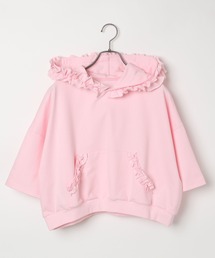 LOWRYS FARM | フリルミニウラケフーディー　124763(スウェット)