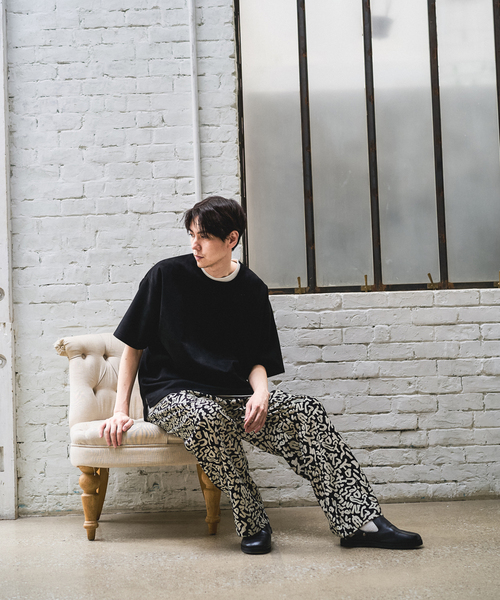 417 EDIFICE(フォーワンセブンエディフィス)の「”アメーバカモ ”イージーパンツ(その他パンツ・メンズ・ホワイト/ブラック/レッド・MEDIUM/LARGE)」の20枚目の写真