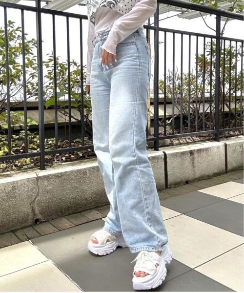 R&E(アールアンドイー)の「【R&E】レースアップスニーカーソールサンダル(サンダル・レディース・ベージュ/ブラック/アイボリー・S/M/L/LL)」の10枚目の写真