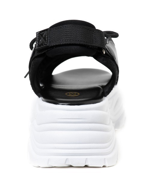 R&E(アールアンドイー)の「【R&E】レースアップスニーカーソールサンダル(サンダル・レディース・ベージュ/ブラック/アイボリー・S/M/L/LL)」の19枚目の写真