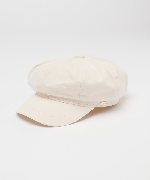 Honeys（ハニーズ）の「プレート付きキャスケット（キャスケット・レディース・アイボリー/ブラック/ベージュ・FREE）」の15枚目の写真