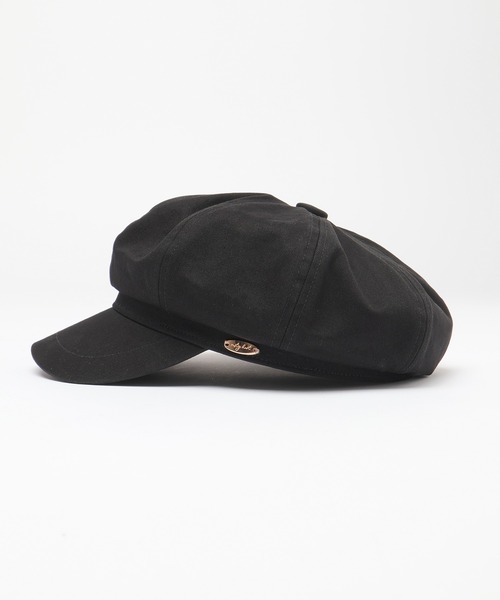 Honeys（ハニーズ）の「プレート付きキャスケット（キャスケット・レディース・アイボリー/ブラック/ベージュ・FREE）」の9枚目の写真