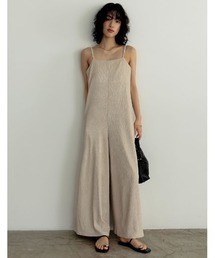 Re:EDIT | [低身長/高身長サイズ有][神山まりあさん着用][2024 SUMMER COLLECTION]ベアルーズキャミオールインワン(つなぎ/オールインワン)