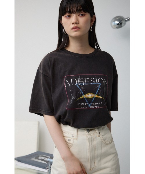 AZUL by moussy（アズールバイマウジー）の「ビンテージプリントTシャツ（Tシャツ/カットソー・レディース・ブルー系その他/オレンジ系その他・SMALL/MEDIUM）」の22枚目の写真